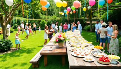 Outdoor Birthday Party Ideas for Every Season