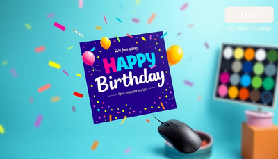 How to Create Stunning DIY Digital Birthday Invitations