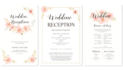 10 Creative Wedding Reception Poster Ideas to Inspire You
