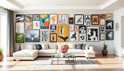 Levelling up your home: Wall Art's Surge in Popularity