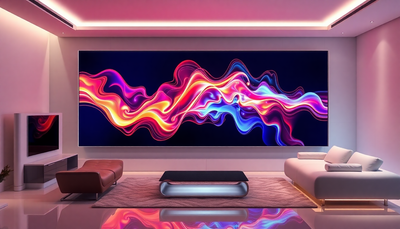 The Fusion of Technology and Art: Digital Wall Art for the Modern Home