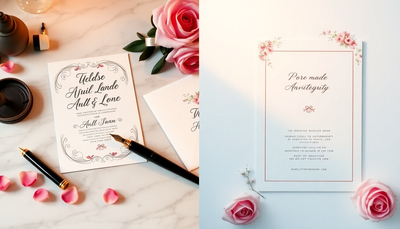 Personalized vs. Pre-Made Invitations: Which One is Right for You?