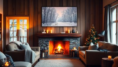 Cozy Comfort: Elevating Your Home with Winter Wall Art