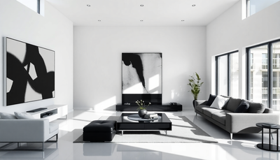 Monochrome Wall Art: Timeless Designs for Modern Homes