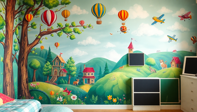 Unleash Your Child's Imagination: Creative Wall Art Ideas for Growing Minds