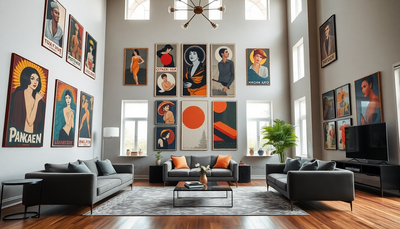 Incorporating Vintage Posters into Modern Interiors: A Style Guide