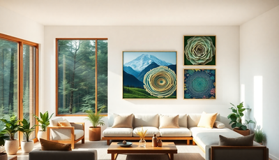 Bring Nature Indoors: 5 Stunning Wall Art Ideas for a Calming, Biophilic Home