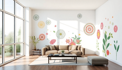 Transforming Your Space with Wall Decals: Temporary, Versatile, and Inspiring