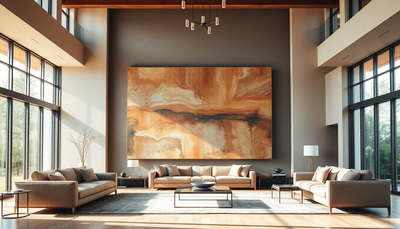 Using Wall Art to Add Texture and Depth to Your Living Room