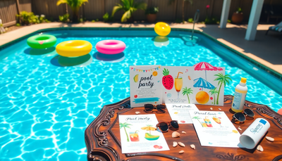 Splash into Fun: The Ultimate Guide to Crafting the Perfect Pool Party Invitations