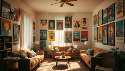 Elevating Your Home with Vintage Charm: A Guide to Incorporating Vintage Posters