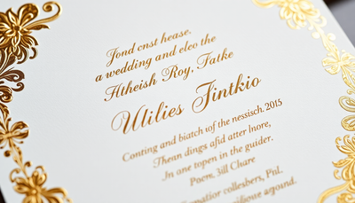 Proofreading Your Wedding Invitations is important