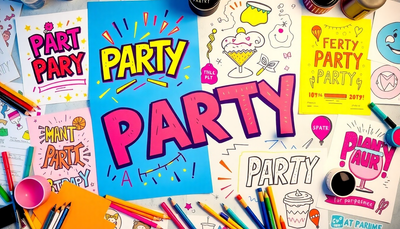 10 Fun Party Poster Ideas for Creative Celebrations