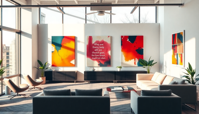 Revamp Your Office Space with Inspiring Wall Art Ideas