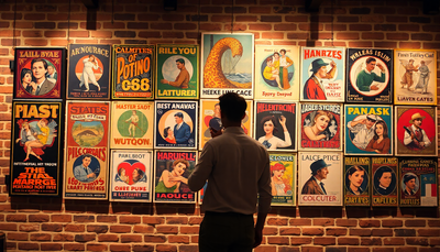 Uncovering the Charm of Vintage Posters: A Journey Through Time and Style