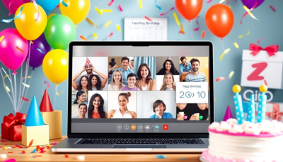 Virtual Birthday Party Invitations: Best Designs for Online Celebrations