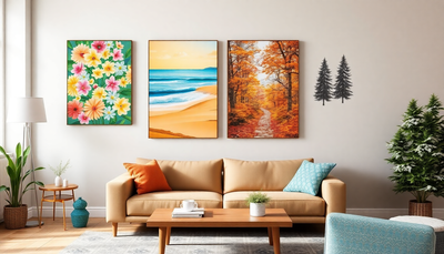 Seasonal Wall Art Ideas to Refresh Your Space Throughout the Year