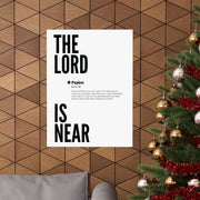 Christian Scripture Matte Vertical Poster, Psalm 34:17-18 Typography Wall Art Home Office Decor, Living Room, Inspirational Religious Gift,Bible Verse,Christian Gift,Home Decor,Inspirational Poster,Living Room Decor,Matte Poster,Office Decor,Premium Quali