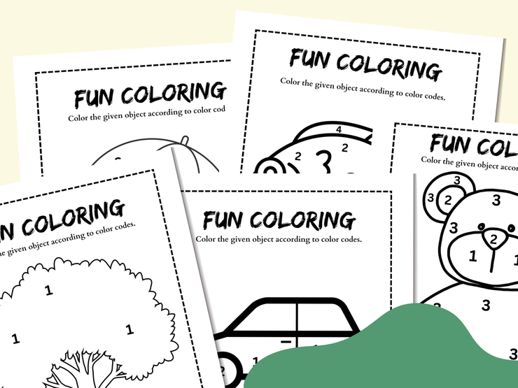 Numbers Coloring 01