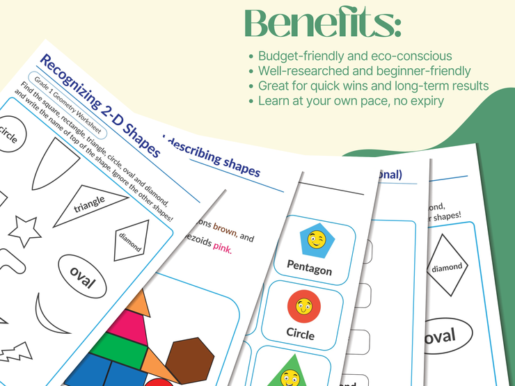 Colors and Shapes Activities for Preschoolers
