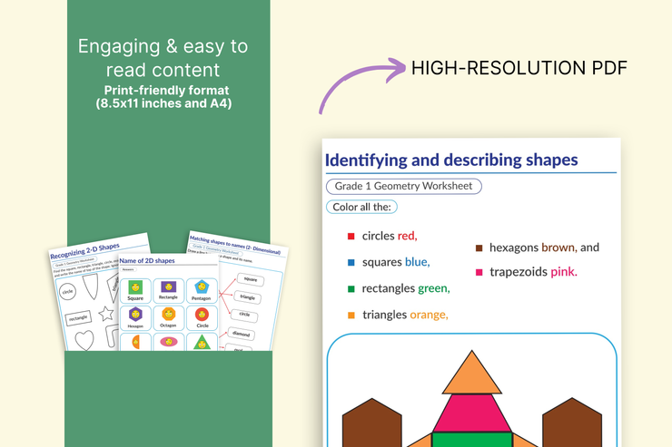 Colors and Shapes Activities for Preschoolers