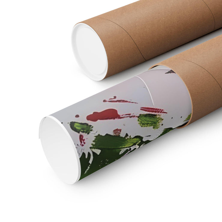 Coastal Lighthouse Art poster Print rolled up in eco-friendly packaging for easy transportation
