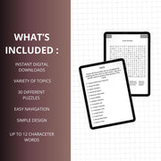 Architecture and Design - Kindle Scribe Word Search Puzzles | Interactive Digital Puzzle | Part of Our Premium Kindle Scribe Game Collection