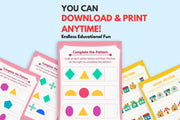 100+ pages Printable All About Me Worksheet for Kids | Fun & Educational Number Patterns Activity | Homeschool Classroom Use