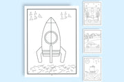 Printable Kids Coloring Pages | Fun and Educational Art | Instant Download | Perfect for Home & Classroom Activities