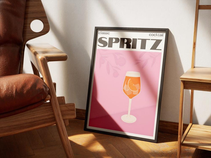 Classic Spritz Cocktail Wall Art – Matte poster Print