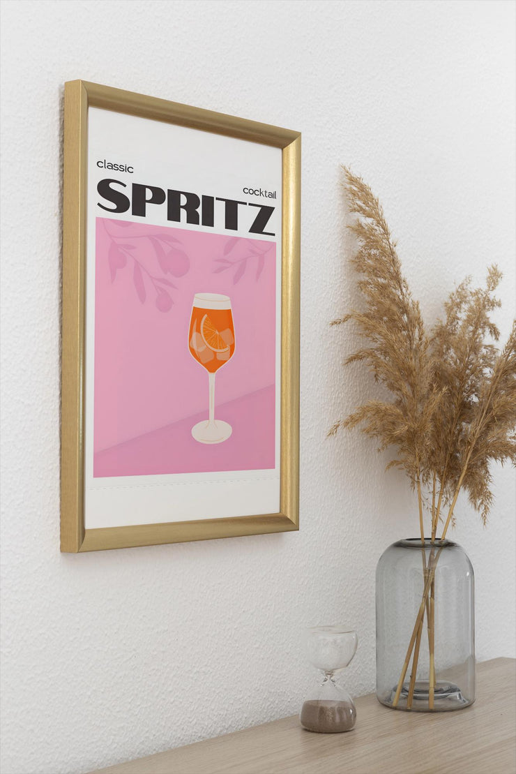 Classic Spritz Cocktail Wall Art – Matte poster Print