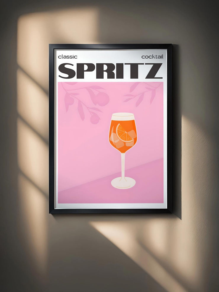 Classic Spritz Cocktail Wall Art – Matte poster Print