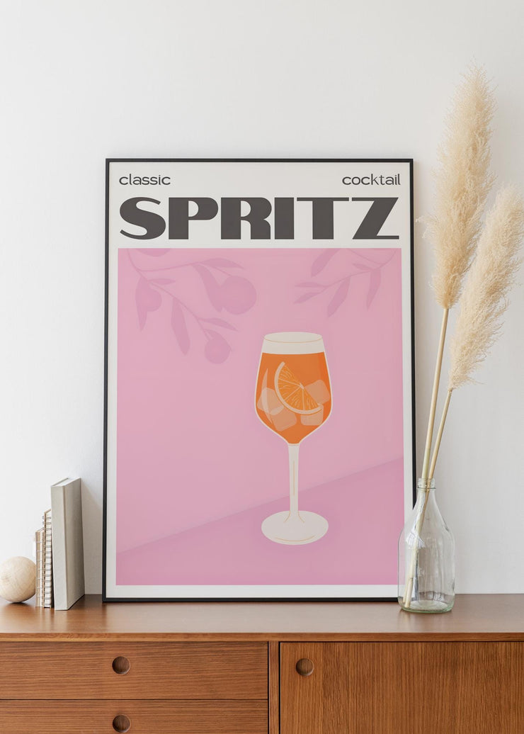 Classic Spritz Cocktail Wall Art – Matte poster Print