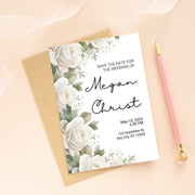 Elegant Customizable Floral Wedding Invitation | Editable Canva Template | Instant Download \ wedding party