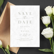 Save the Date Wedding invitation Card design | Customizable Canva Template | Digital Download- wedding party