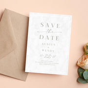 Save the Date Wedding invitation Card design | Customizable Canva Template | Digital Download- wedding party